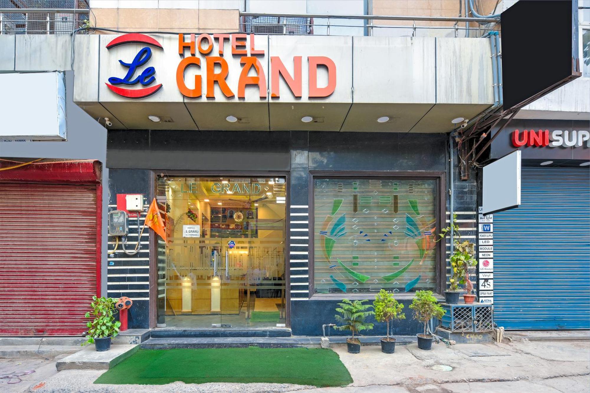 Hotel Le Grand - Walk-In From Rk Ashram Metro Station Nueva Delhi Exterior foto